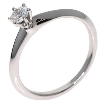 TIFFANY&Co. Solitaire Diamond Ring Platinum PT950 Ladies [Used]