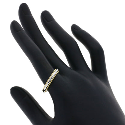 TIFFANY&Co. Milgrain Ring K18 Yellow Gold PT950Ladies [Used]