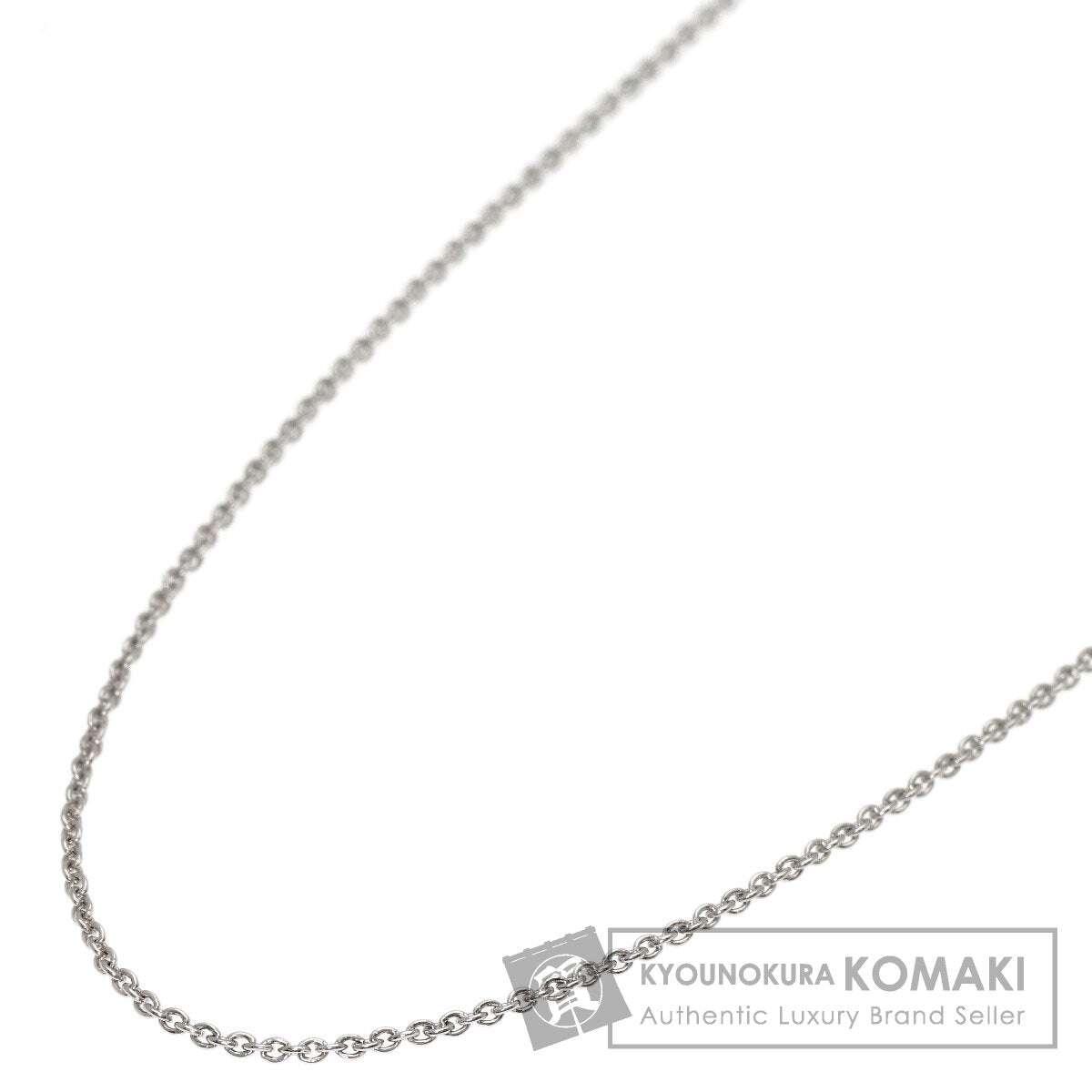 TIFFANY&Co. Chain 16.1" Necklace Platinum PT950 Ladies [Used]