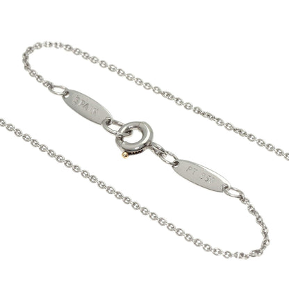 TIFFANY&Co. Chain 16.1" Necklace Platinum PT950 Ladies [Used]