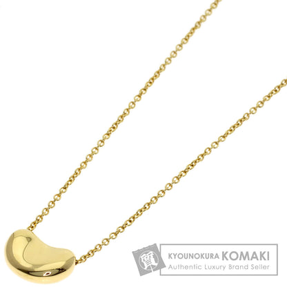 TIFFANY&Co. Bean Necklace K18 Yellow Gold Ladies [Used]