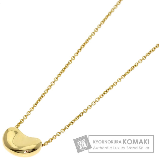 TIFFANY&Co. Bean Necklace K18 Yellow Gold Ladies [Used]