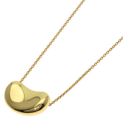 TIFFANY&Co. Bean Necklace K18 Yellow Gold Ladies [Used]