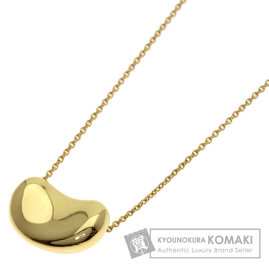 TIFFANY&Co. Bean Necklace K18 Yellow Gold Ladies [Used]