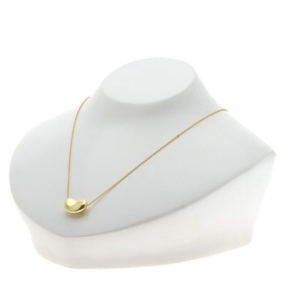 TIFFANY&Co. Bean Necklace K18 Yellow Gold Ladies [Used]