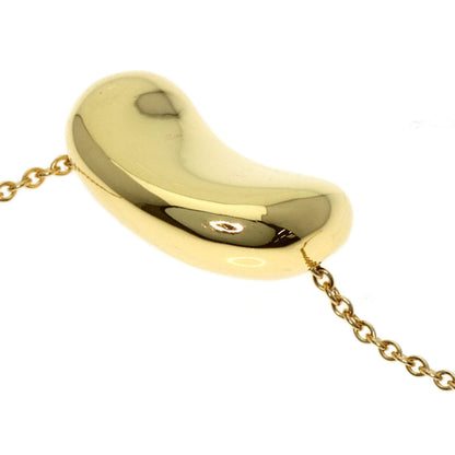 TIFFANY&Co. Bean Necklace K18 Yellow Gold Ladies [Used]