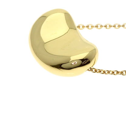 TIFFANY&Co. Bean Necklace K18 Yellow Gold Ladies [Used]