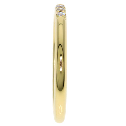 TIFFANY&Co. Forever Band 3P Diamond Ring K18 Yellow Gold Ladies [Used]