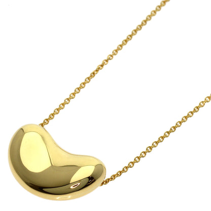 TIFFANY&Co. Bean Necklace K18 Yellow Gold Ladies [Used]