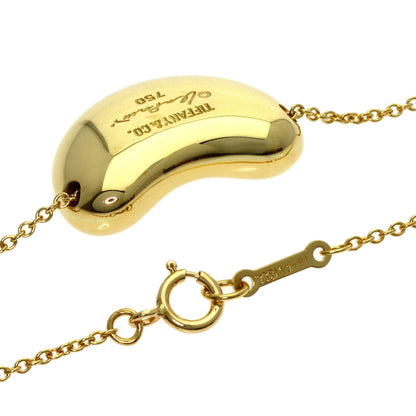 TIFFANY&Co. Bean Necklace K18 Yellow Gold Ladies [Used]