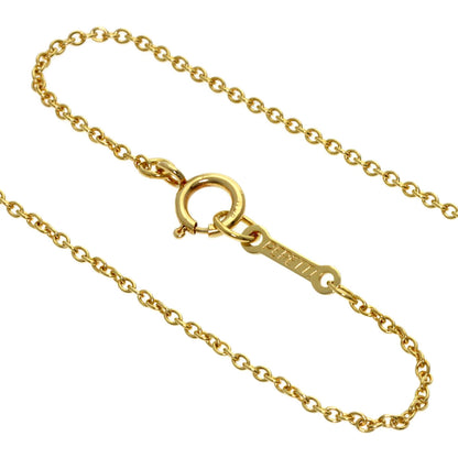 TIFFANY&Co. Bean Necklace K18 Yellow Gold Ladies [Used]