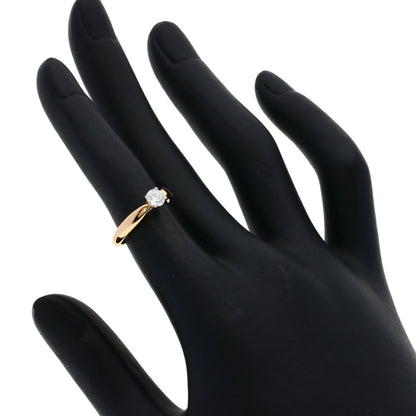 TIFFANY&Co. Harmony Solitaire Diamond F-VVS2-EX Ring K18 Pink Gold PT950Ladies [Used]