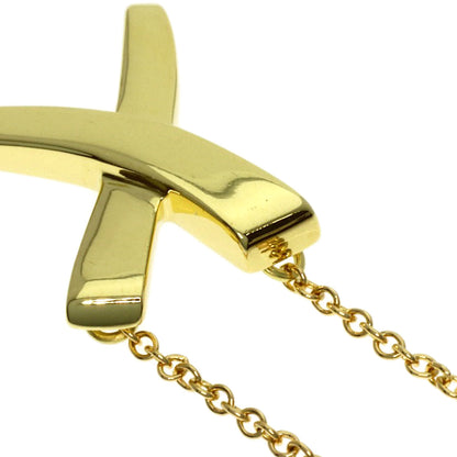 TIFFANY&Co. Kiss Paloma Picasso Necklace K18 Yellow Gold Ladies [Used]