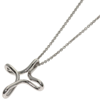 TIFFANY&Co. Infinity cross Necklace Platinum PT950 Ladies [Used]