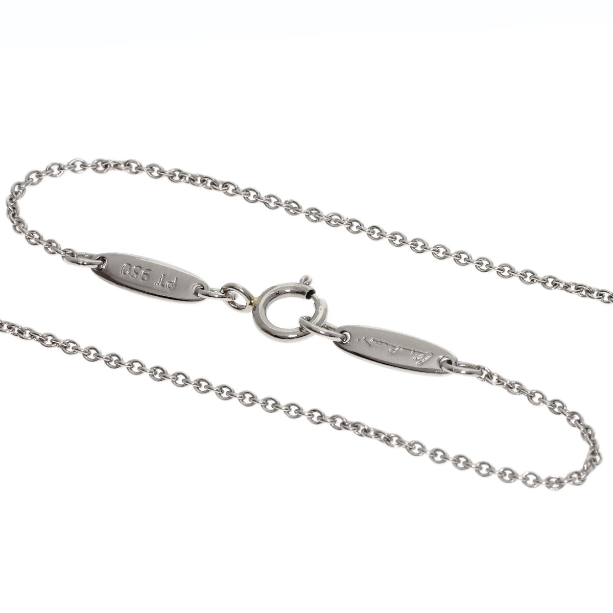 TIFFANY&Co. Infinity cross Necklace Platinum PT950 Ladies [Used]