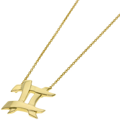 TIFFANY&Co. Constellation motif: Gemini Necklace K18 Yellow Gold Ladies [Used]