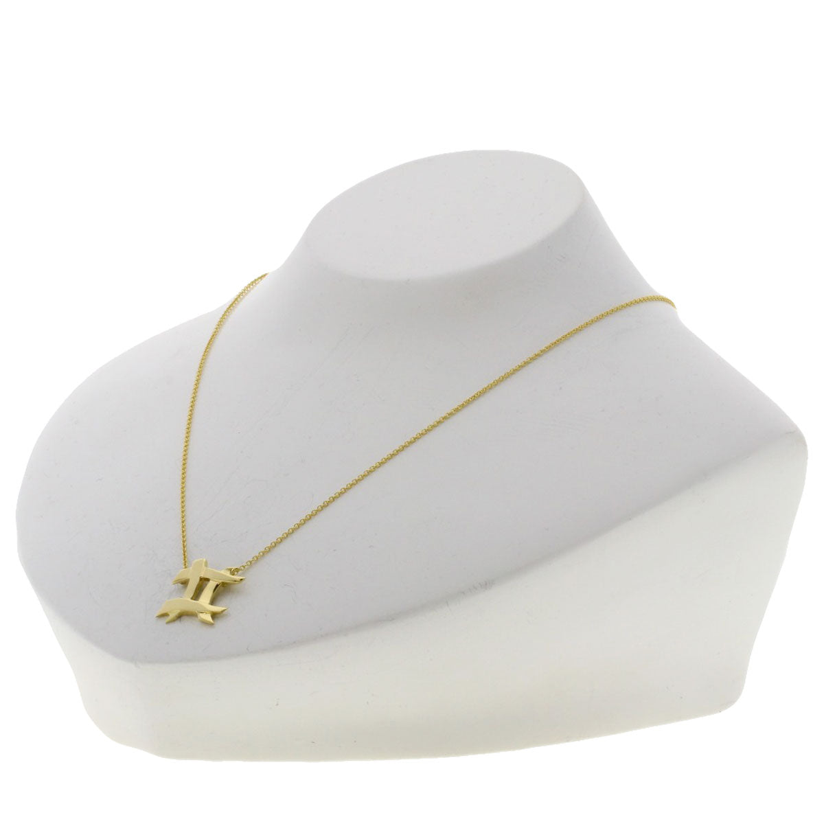 TIFFANY&Co. Constellation motif: Gemini Necklace K18 Yellow Gold Ladies [Used]