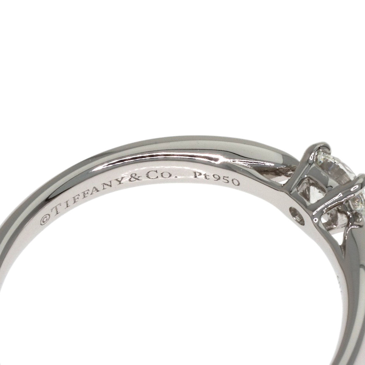 TIFFANY&Co. Harmony Diamond Ring Platinum PT950 Ladies [Used]