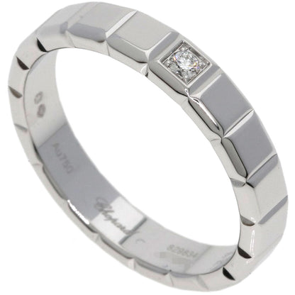 Chopard Ice cube 1P Diamond Ring K18 White Gold Ladies [Used]