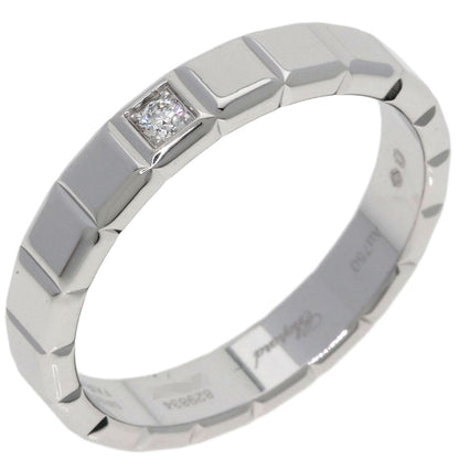 Chopard Ice cube 1P Diamond Ring K18 White Gold Ladies [Used]