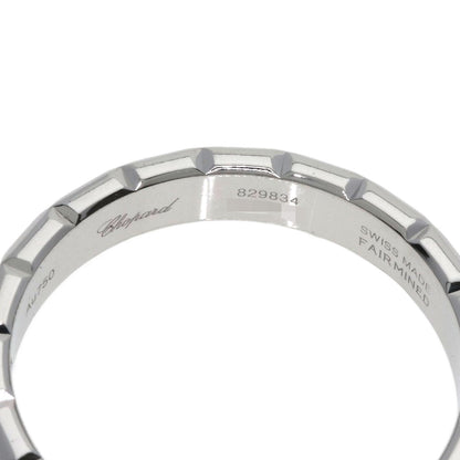 Chopard Ice cube 1P Diamond Ring K18 White Gold Ladies [Used]