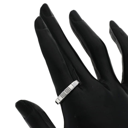 Chopard Ice cube 1P Diamond Ring K18 White Gold Ladies [Used]