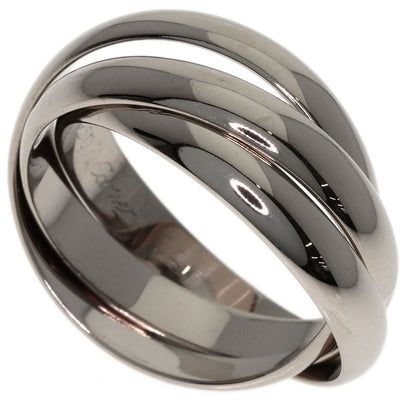 CARTIER Trinity #54 Ring K18 White Gold Ladies [Used]