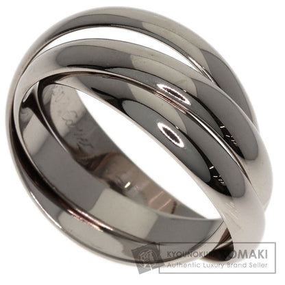 CARTIER Trinity #54 Ring K18 White Gold Ladies [Used]