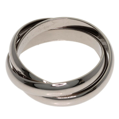 CARTIER Trinity #54 Ring K18 White Gold Ladies [Used]
