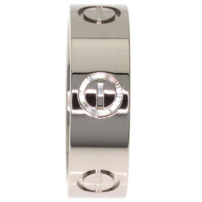 CARTIER love ring #48 Ring K18 White Gold Ladies [Used]
