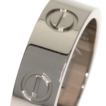 CARTIER love ring #48 Ring K18 White Gold Ladies [Used]