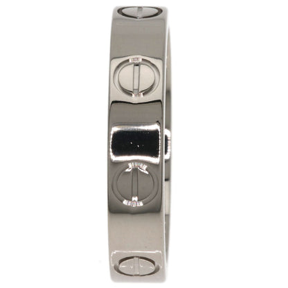 CARTIER mini love ring #48 Ring K18 White Gold Ladies [Used]