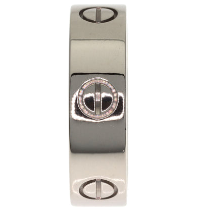 CARTIER love ring #58 Ring K18 White Gold Ladies [Used]