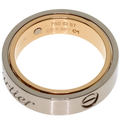 CARTIER Secret Love #57 Ring K18 White Gold 18K Pink GoldLadies [Used]