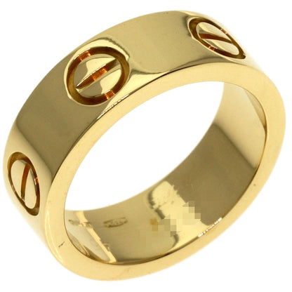 CARTIER love ring #45 Ring K18 Yellow Gold Ladies [Used]
