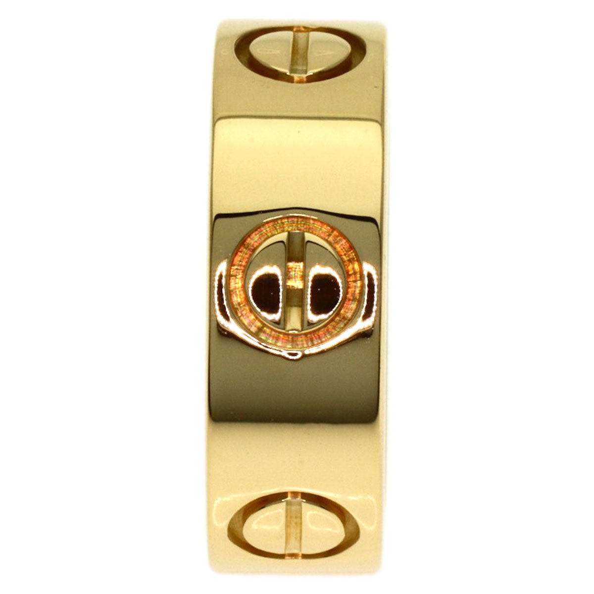CARTIER love ring #45 Ring K18 Yellow Gold Ladies [Used]