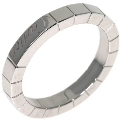 CARTIER Laniere # 51 Ring K18 White Gold Ladies [Used]