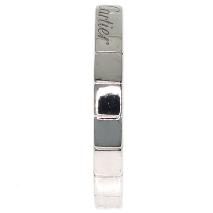CARTIER Laniere # 51 Ring K18 White Gold Ladies [Used]