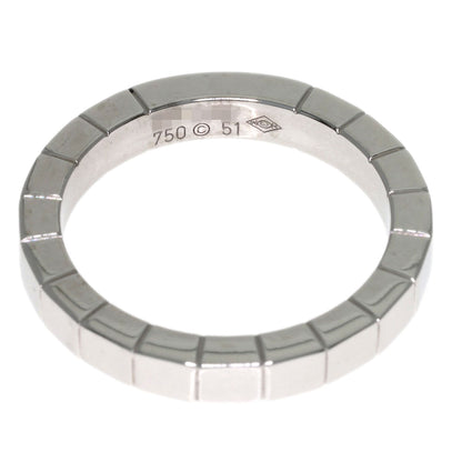 CARTIER Laniere # 51 Ring K18 White Gold Ladies [Used]