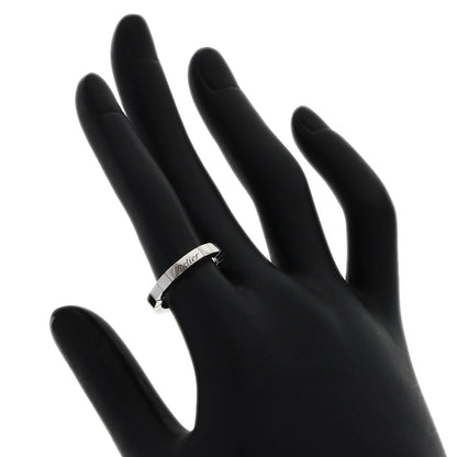 CARTIER Laniere # 51 Ring K18 White Gold Ladies [Used]