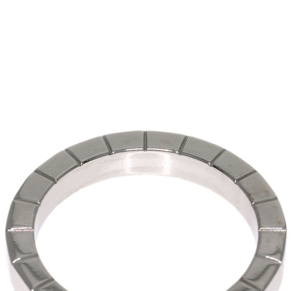 CARTIER Laniere # 51 Ring K18 White Gold Ladies [Used]