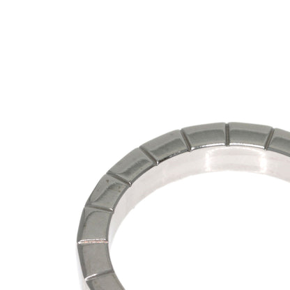 CARTIER Laniere # 51 Ring K18 White Gold Ladies [Used]