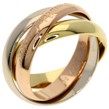 CARTIER Trinity #50 Ring K18 Yellow Gold 18K Pink GoldLadies [Used]
