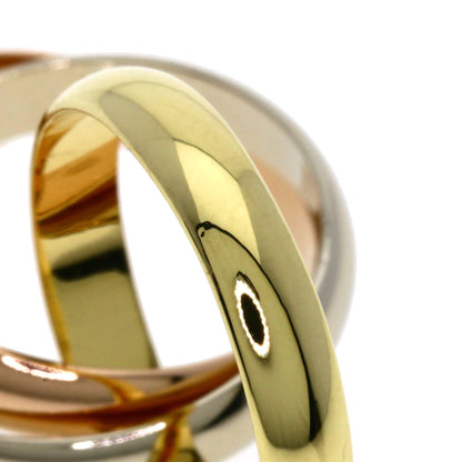 CARTIER Trinity #50 Ring K18 Yellow Gold 18K Pink GoldLadies [Used]