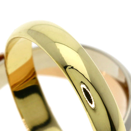 CARTIER Trinity #50 Ring K18 Yellow Gold 18K Pink GoldLadies [Used]