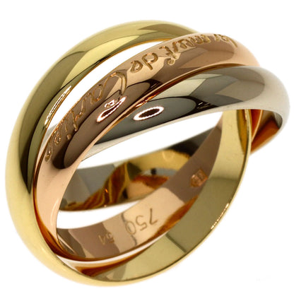 CARTIER Trinity #54 Ring K18 Yellow Gold K18 White GoldLadies [Used]