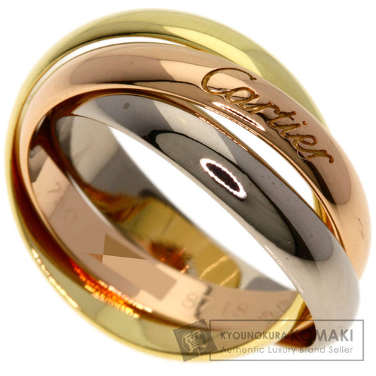 CARTIER Trinity current model #51 Ring K18 Yellow Gold 18K Pink GoldLadies [Used]