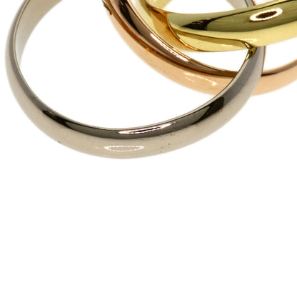 CARTIER Trinity current model #51 Ring K18 Yellow Gold 18K Pink GoldLadies [Used]