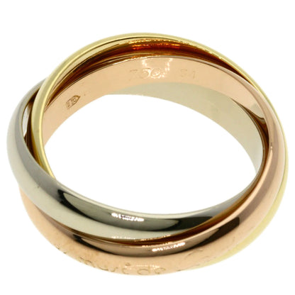 CARTIER Trinity #54 Ring K18 Yellow Gold K18 White GoldLadies [Used]