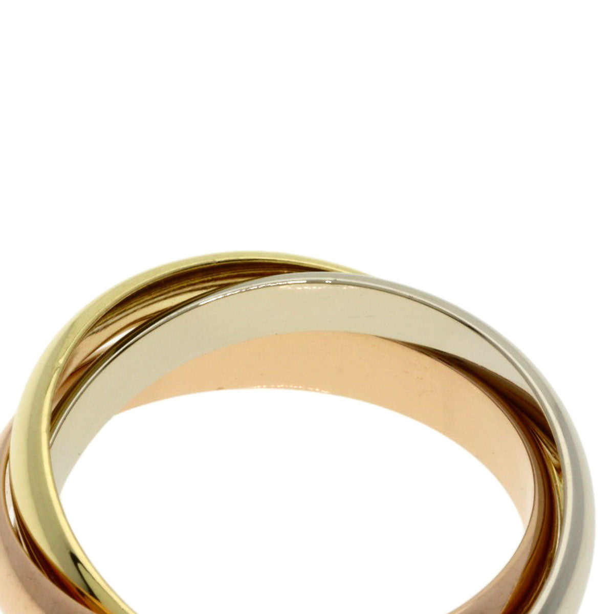 CARTIER Trinity #54 Ring K18 Yellow Gold K18 White GoldLadies [Used]